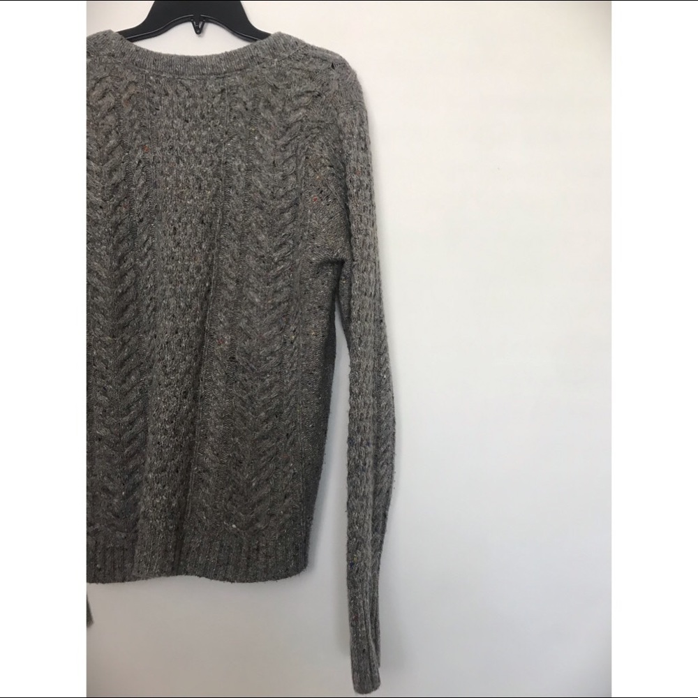 Rag & Bone Gray Specked Slouchy “Grandpa” Cardigan - Picture 4 of 8